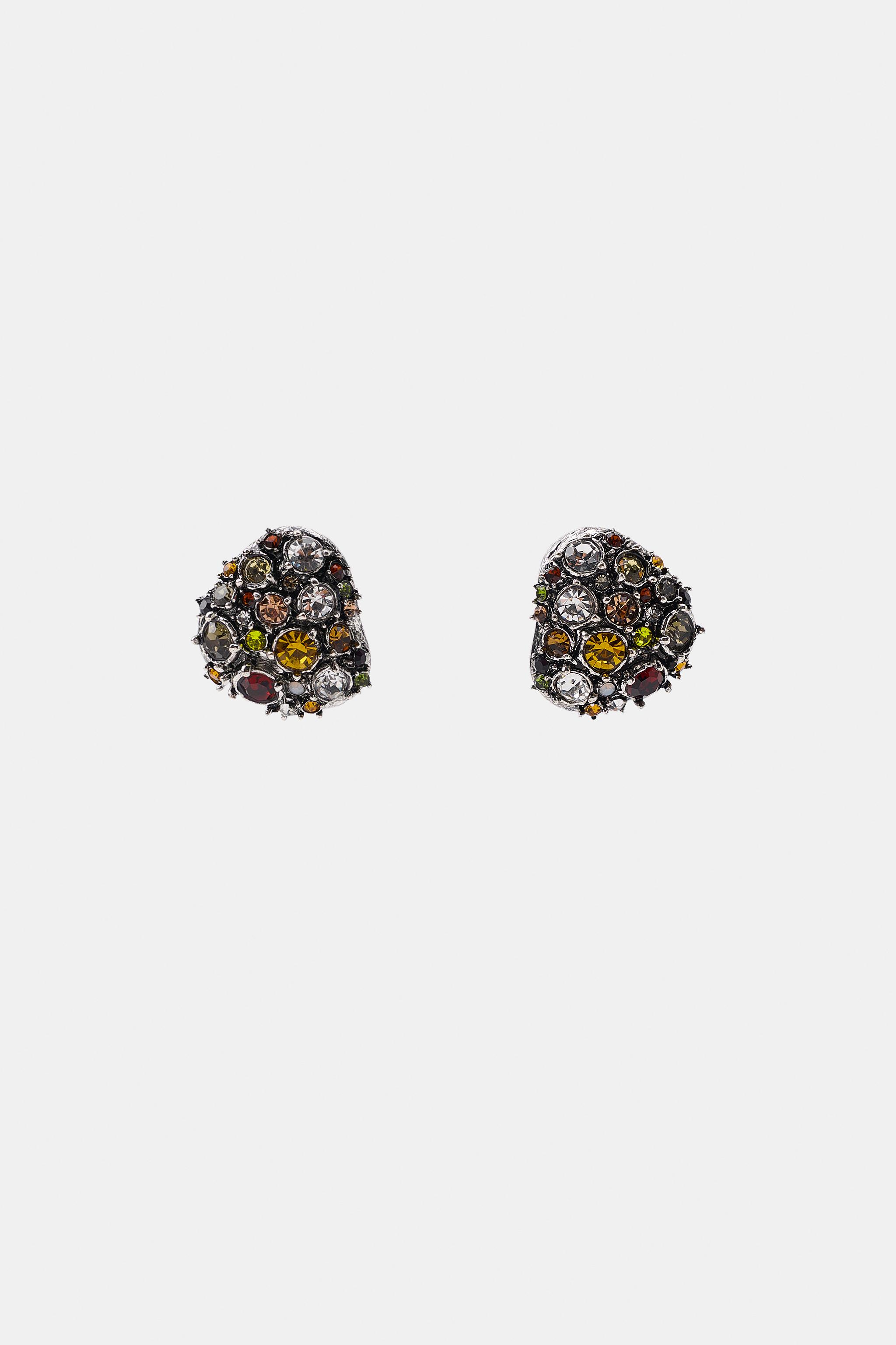 BOUCLES D'OREILLES BOUTON BIJOUX